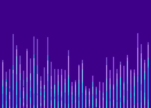 абстрактный фон научных данных - science backgrounds purple abstract stock illustrations