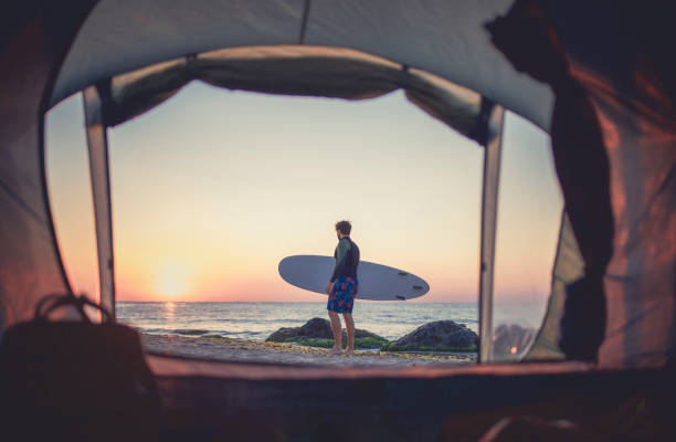 istock Male Surfer On The Beach. 1294510641