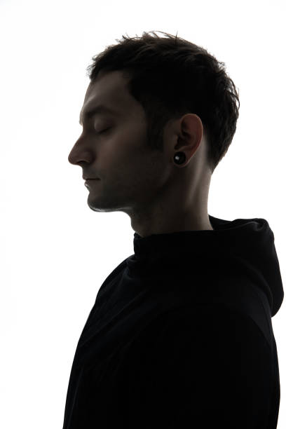istock A portrait of a man in silence 1294511170