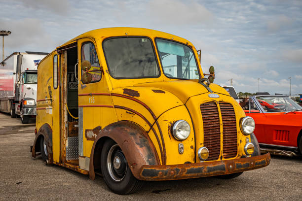 Vintage Milk Truck Stock Photos, Pictures & Royalty-Free Images - iStock