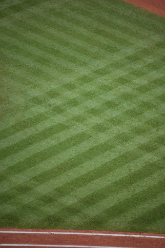 Aerial photo of a sports field