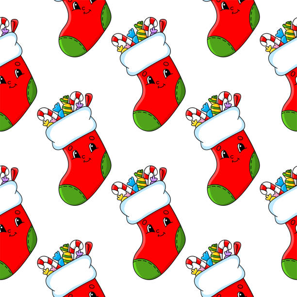 istock Color seamless pattern. Cartoon style. Bright design. For walpaper, poster, banner. Hand drawn. Vector illustration isolated on white background. 1294545490