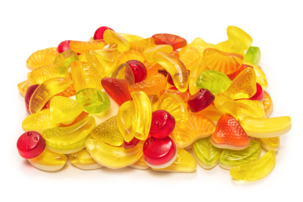 istock Assorted tasty gummy candies. 1294555098