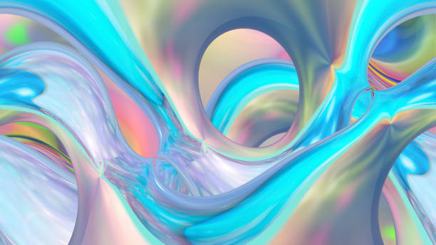 istock Abstract iridescent mother of pearl background 1294560641