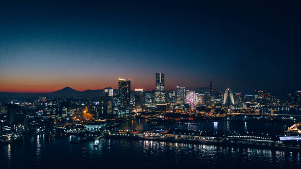 istock The night view of  Yokohama 1294561331