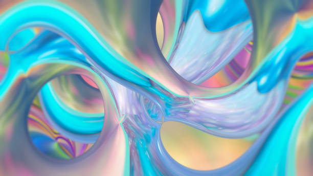 istock Abstract iridescent mother of pearl background 1294563517