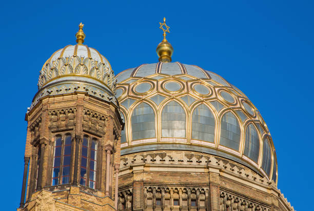istock Berlin - The cupolas of the synagogue. 1294578280