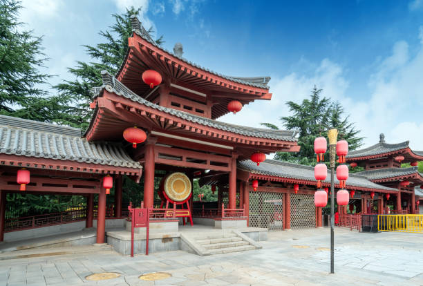 istock Classical architecture in Xi'an, Shaanxi Province, China. 1294587219