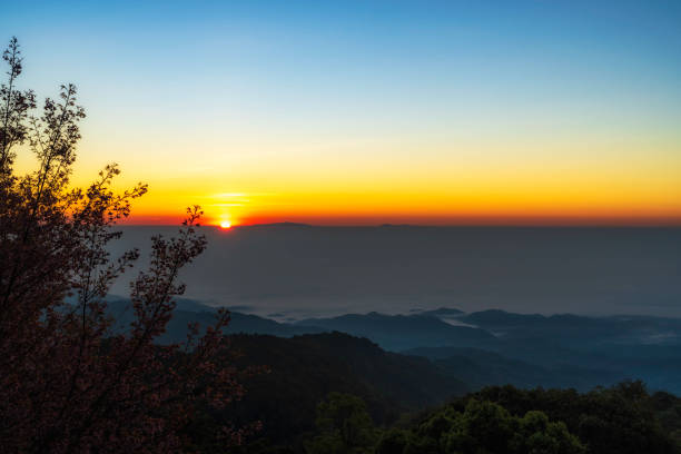 istock Mountain valley during sunrise. Beutiful natural landsscape in the summer time 1294588101