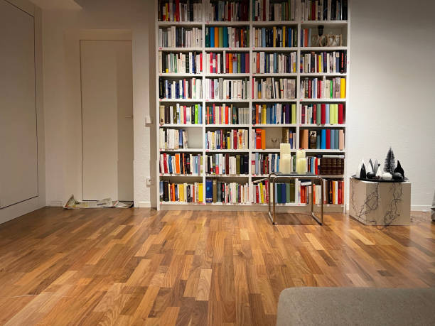 istock New bookshelf in the loft 1294596841
