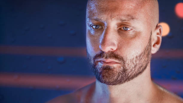 istock Close-up of male boxer 1294598964