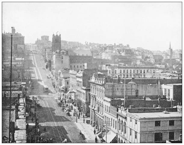 istock Antique photograph: California Street, San Francisco 1294604962