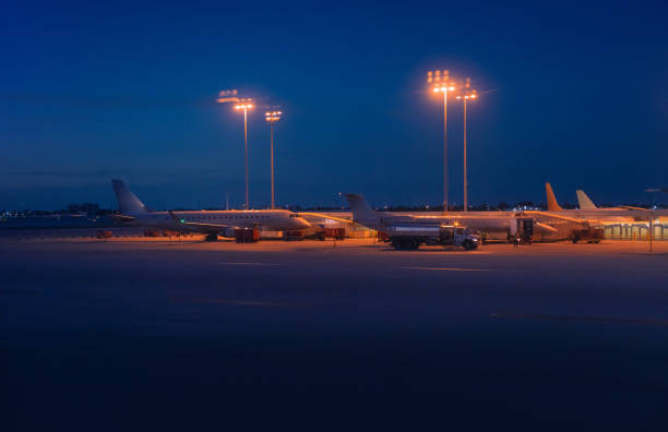 istock Airport of Miami at twilight 1294607876