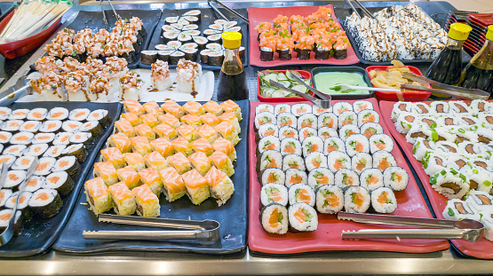 Photo of japanese food buffet