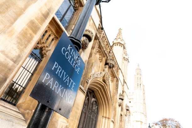 Parking sign Kings College
