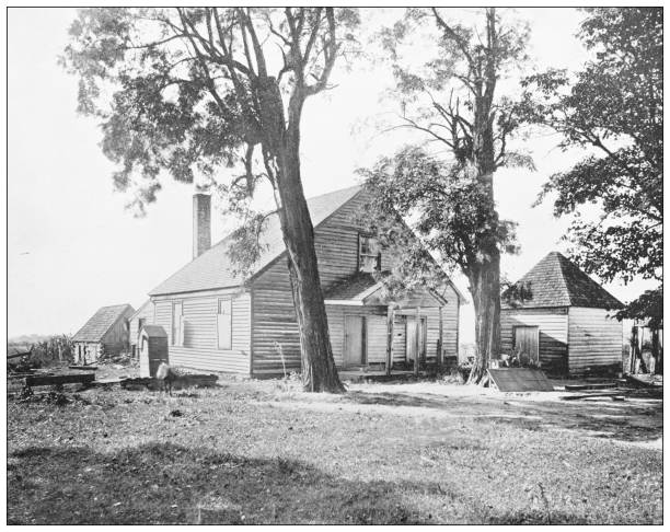 istock Antique photograph: Stonewell Jackson house, Richmond, Virginia 1294615620