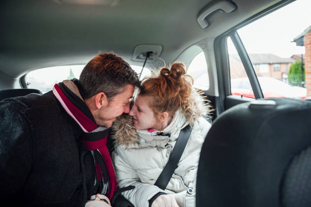 istock Father and Daughter in the Car 1294615887