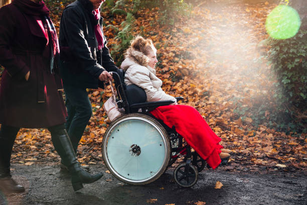 istock Family Autumn Walk 1294615927