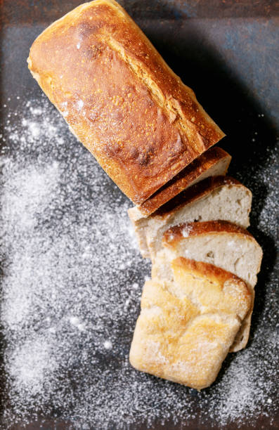 istock Homemade sliced white bread 1294619805