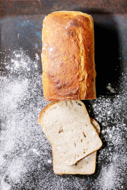istock Homemade sliced white bread 1294619811