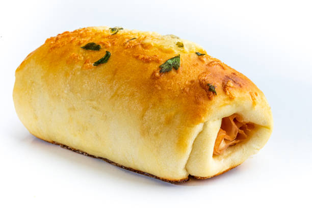 istock Savory snacks typical of Brazil. Selective focus. Space for text. White background 1294638551