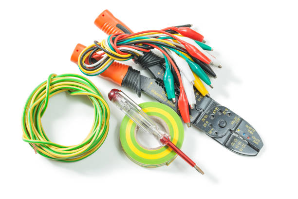 istock electric tools insulated stripper insulation tape set o wires tester isolated on white 1294649569
