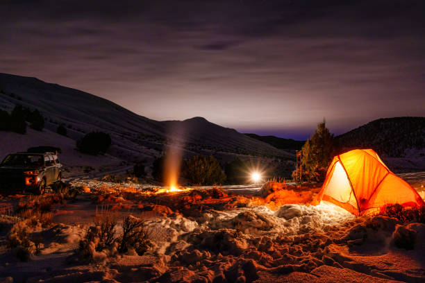 istock Winter Camping in the Great Outdoors 1294649722