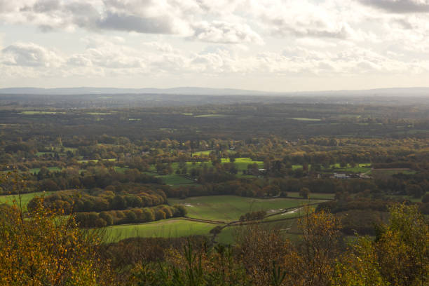 istock Countryside at Leith Hill, Surrey, England 1294654777