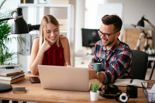 istock Business partners working on a new plan 1294654844