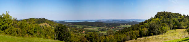 Viewpoint called Hármashatárhegy near Budapest