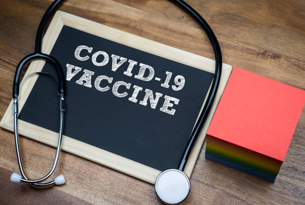 istock Covid-19 vaccine - medical message written on chalkboard 1294658616
