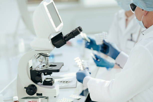 istock scientists work with samples of new drugs in the laboratory 1294662848