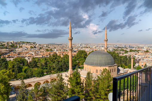 Panoramic view of Sanli Urfa city, Turkey
