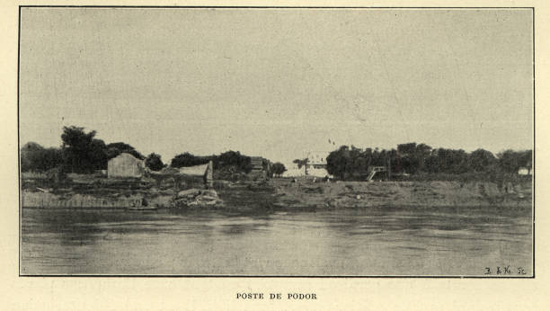 istock Poste de Podor, Senegal, West Africa, Victorian 19th Century 1294685938