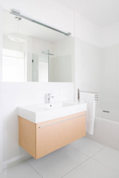 istock Classic and elegant bathroom washbasin 1294691072