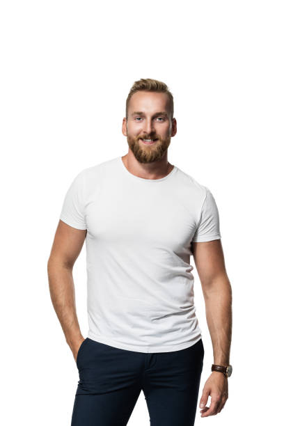 istock Handsome man in bright shirt 1294700495