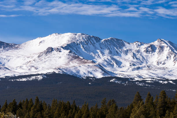 istock 14,421 Foot Mount Massive, rises above the valley. 1294703684