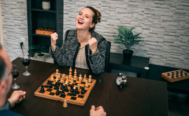 istock The chess player celebrates victory 1294707433