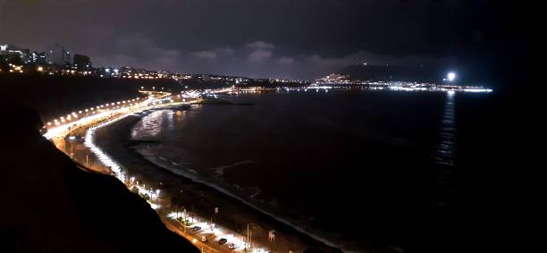 istock the sea coast at night 1294739874
