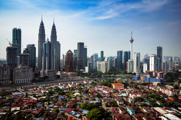 istock Downtown district Kuala Lumpur skyline 1294740505