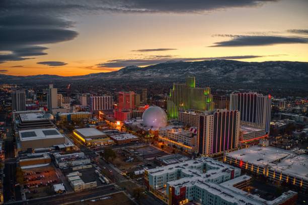 istock Reno is the other, lesser known Gambling Oasis in Nevada 1294745111