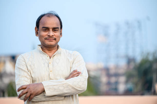 istock Portrait of a Middle aged Indian Man 1294747228