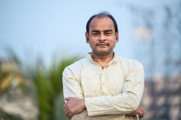 istock Portrait of a Middle aged Indian Man 1294747294