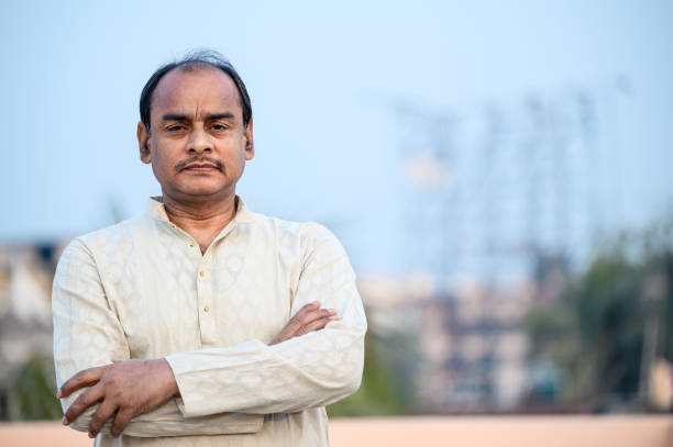 istock Portrait of a Middle aged Indian Man 1294747518