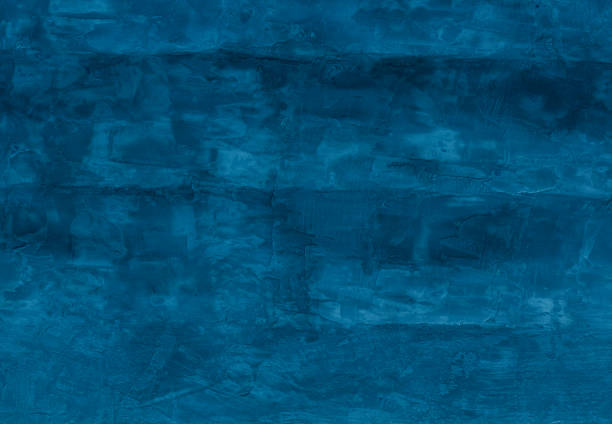istock Beautiful Abstract Grunge Decorative Navy Blue Dark Stucco Wall Background. 1294756761