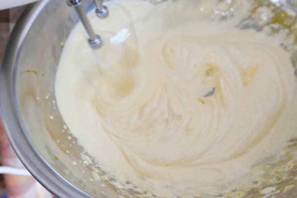 istock Making fresh cream for homemade cakes 1294775769