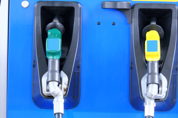 istock Image material of gas station refueling 1294781324