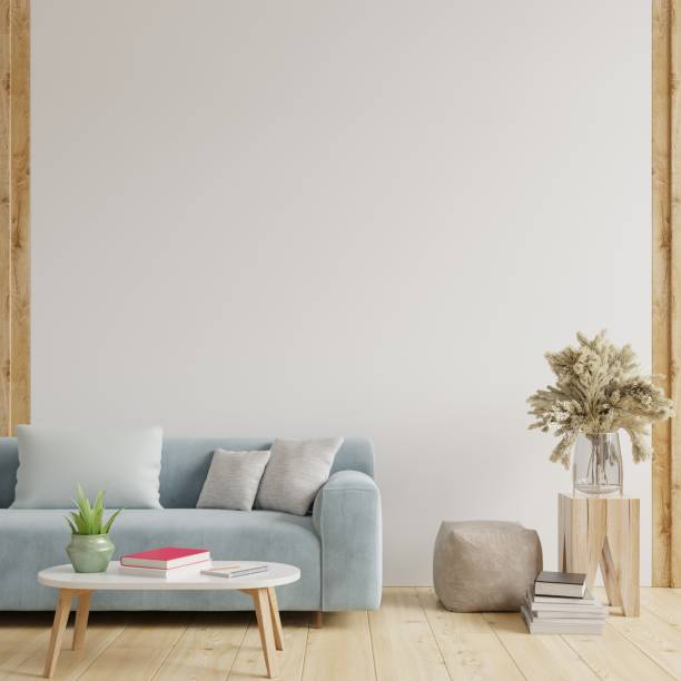 istock White wall living room have sofa and decoration. 1294785462