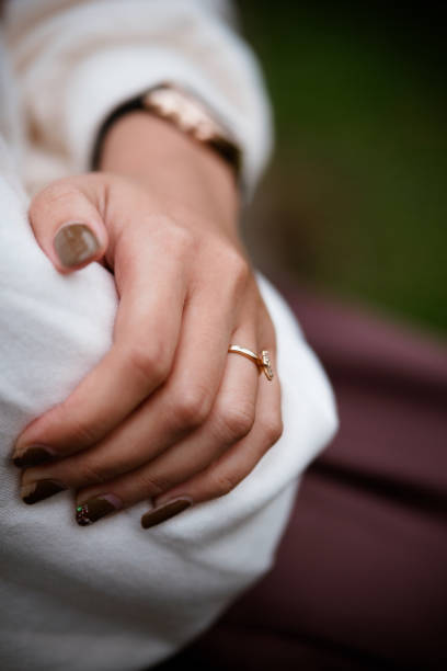 istock Beautiful Woman Hand 1294805851