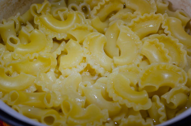 istock Process of making traditional pasta close-up. 1294810804